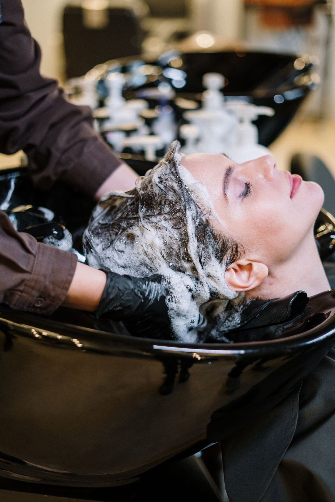 Coiffure : shampoing et soin